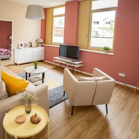 Eckhof Domizil - Grosszuegige Ferienwohnung Mit Kleinem Garten In Der Altstadt Von Gotha Eksteriør bilde