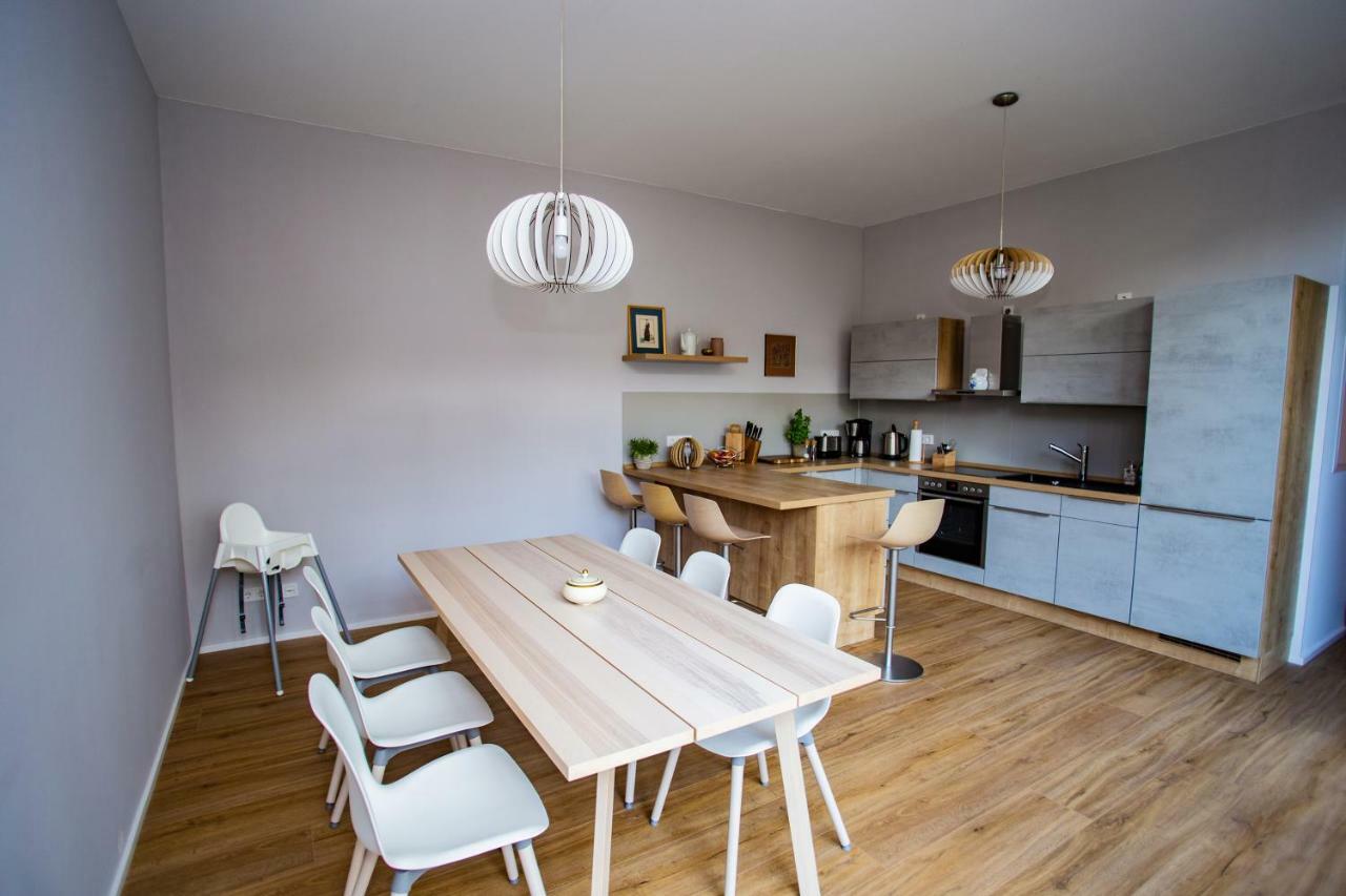 Eckhof Domizil - Grosszuegige Ferienwohnung Mit Kleinem Garten In Der Altstadt Von Gotha Eksteriør bilde