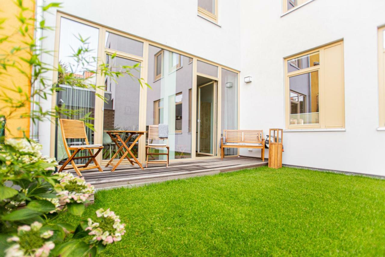 Eckhof Domizil - Grosszuegige Ferienwohnung Mit Kleinem Garten In Der Altstadt Von Gotha Eksteriør bilde